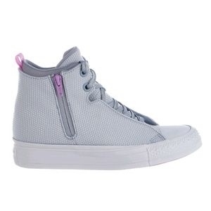 🔥NWT Converse Chuck II 2 Pink Woven Wedges…